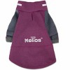 Dog Helios (R) 'Eboneflow' Mediumweight 4-Way-Stretch Flexible And Breathable Performance Dog Yoga T-Shirt - 4 of 4