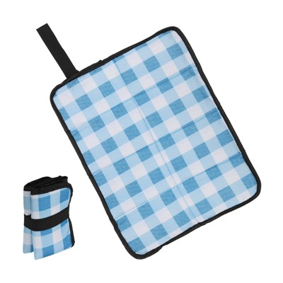 Unique Bargains Waterproof Oxford Cloth Folding Mini Outdoor Sitting Mat 2 Pcs