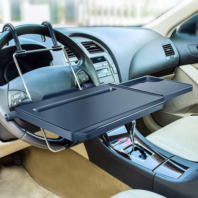 TruAIR 2-in-1 Car Steering Wheel/Headrest Tray