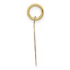 Black Bow Jewelry 14k Yellow Gold Special Aunt Disc Charm or Pendant, 16mm - 2 of 4