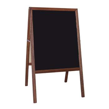 Juvale Double Sided Chalkboard Stand and Dry Erase Sign - Dual