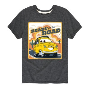 Boys' - Cars - Luigi Ready for the Road Short Sleeve Graphic T-Shirt - 1 of 4
