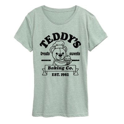 Women's - Instant Message - Teddys Baking Co Short Sleeve Graphic T-Shirt