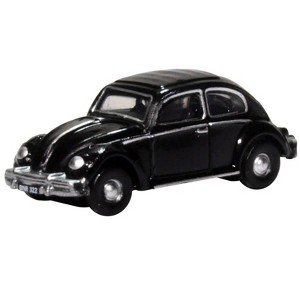 Volkswagen Beetle Black 1/148 (N) Scale Diecast Model Car by