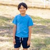 Kids' Organic Pull-On Shorts Navy Loopknit - Jackalo - 4 of 4