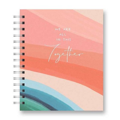 208 sheet 1 Subject Spiral Notebook Tabbed 8.25"x6.875" We Are All in This Together 208pgs - OCS Designs