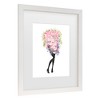 Trademark Fine Art - Rosana Laiz Blursbyai Miss bouquet II Matted Framed Art - 3 of 4