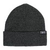TMNT Dark Heather Grey Beanie with Sewer Screen Grab Patch - 3 of 4