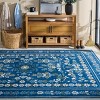 Martha Stewart Floral - MSRW179 - Indoor Power Loomed Machine Washable Skid-Resistant Rugs - 2 of 4