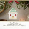 Spode First Home Fireplace Ornament 2025 - Hand Painted Dolomite Holiday Decoration with Printed Year, Unique Christmas Tree Ornament - 2 of 4