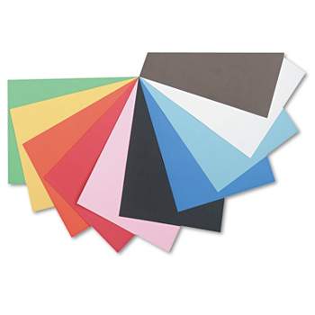Tru-Ray Tru-Ray 24 x 36 In. Sulphite Acid-Free Non-Toxic Construction  Paper; Assorted Color; Pack Of 50 134007