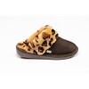 Natural Marilyn Suede Women Slippers | Leopard Chocolate - 3 of 4