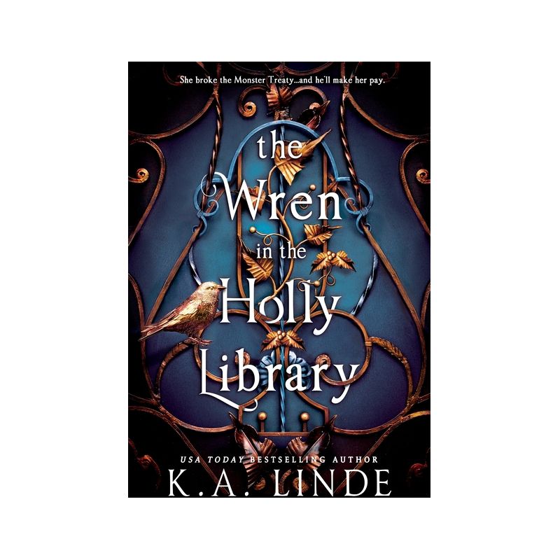 The Wren in the Holly Library (Deluxe Limited Edition) - by  K A Linde (Hardcover), 1 of 2