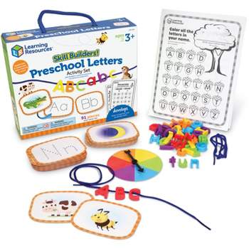 Learning Resources Skill Builders! Preschool Letters Activity Set