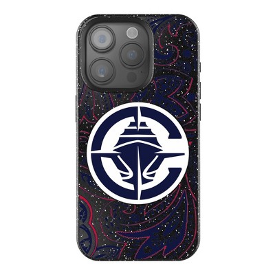Keyscaper NBA Paisley Bling Cell Phone Case for iPhone 15 Pro Max