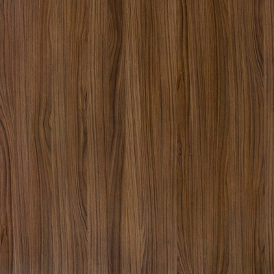 Slim Walnut Secretary Desk with Black Hairpin Legs and Filing Cabinet
