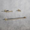 Elegant Lighting Freya 3-Piece Bathroom Hardware Set in Brushed Gold - 3 of 4