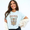 Simply Sage Market Mama Butterfly Floral Garment Dyed Tee - 2 of 4
