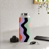 MariaMariaCreative Waves Stripe Multi Water Bottle - Society6 - 4 of 4