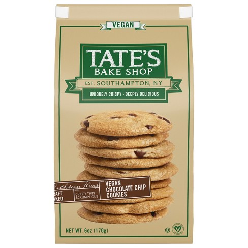 Tate's Bake Shop Ceramic Cookie Jar with Walnut Chocolate Chip Cookies