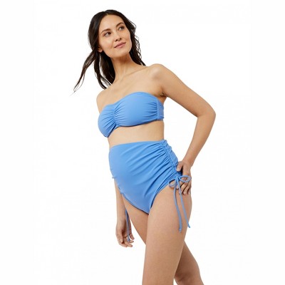 Beach Bump™ High Waisted Maternity 2-Piece Bikini Set UPF 50+ - Motherhood