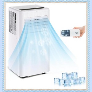 3-in-1 Portable Air Conditioner with Dehumidifier & Fan, Quiet AC for Bedroom up to 450 Sq.Ft,Remote Control,Window Kit Included, - 1 of 4