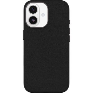 OtterBox Apple iPhone 17 Symmetry Series Cactus Leather Case for MagSafe with Camera Control - Noir Ash - 1 of 3