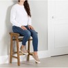 South Shore Set of 2 Balka Counter Height Barstools Black/Natural - 4 of 4