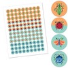 Big Dot of Happiness Buggin' Out - Bugs Birthday Party Round Candy Sticker Favors - Labels Fits Chocolate Candy (1 sheet of 108) - 2 of 4