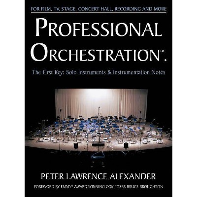 Professional Orchestration Vol 1 - by  Peter Lawrence Alexander (Paperback)