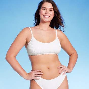 Women's Multiway Bikini Top - Wild Fable™ White Xl : Target