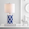 Soria Table Lamp - MLT4005 - Navy/White - Safavieh - 4 of 4
