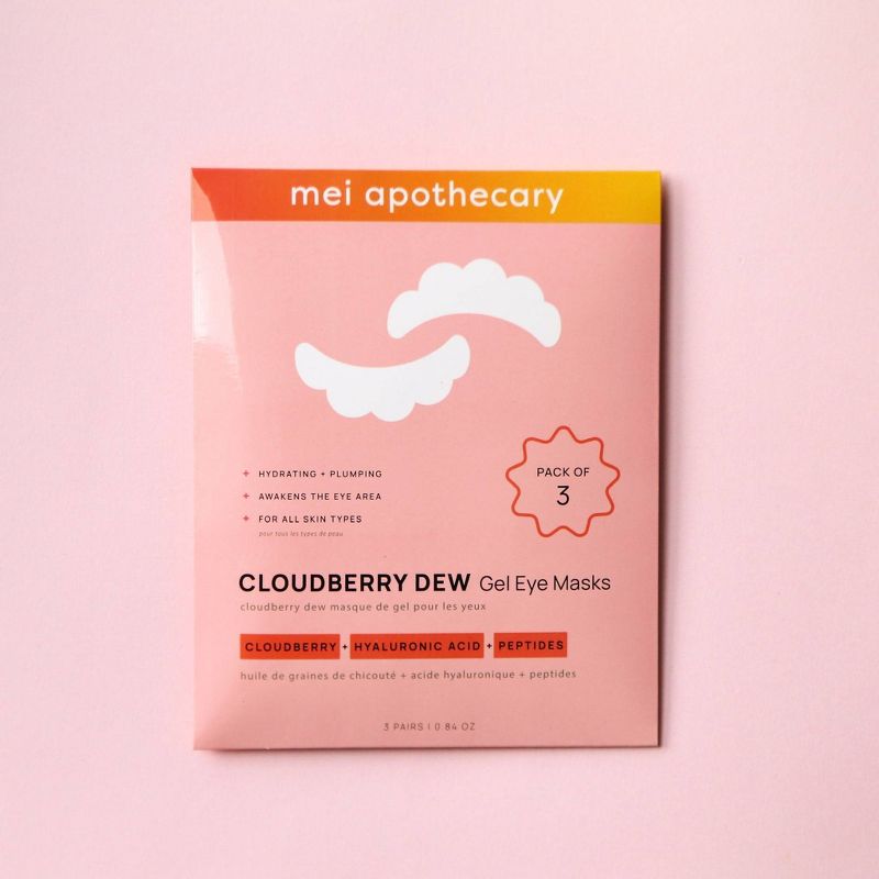 Mei Apothecary Cloudberry Dew Eye Gel Mask - 3ct, 3 of 6