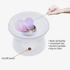 Hastings Home Countertop Cotton Candy Machine - White, 10 Wooden Sticks - 3 of 4