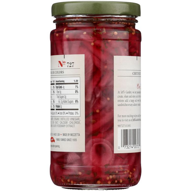 Jeff's Garden Pickled Red Onions - Case of 6/12 oz, 3 of 8