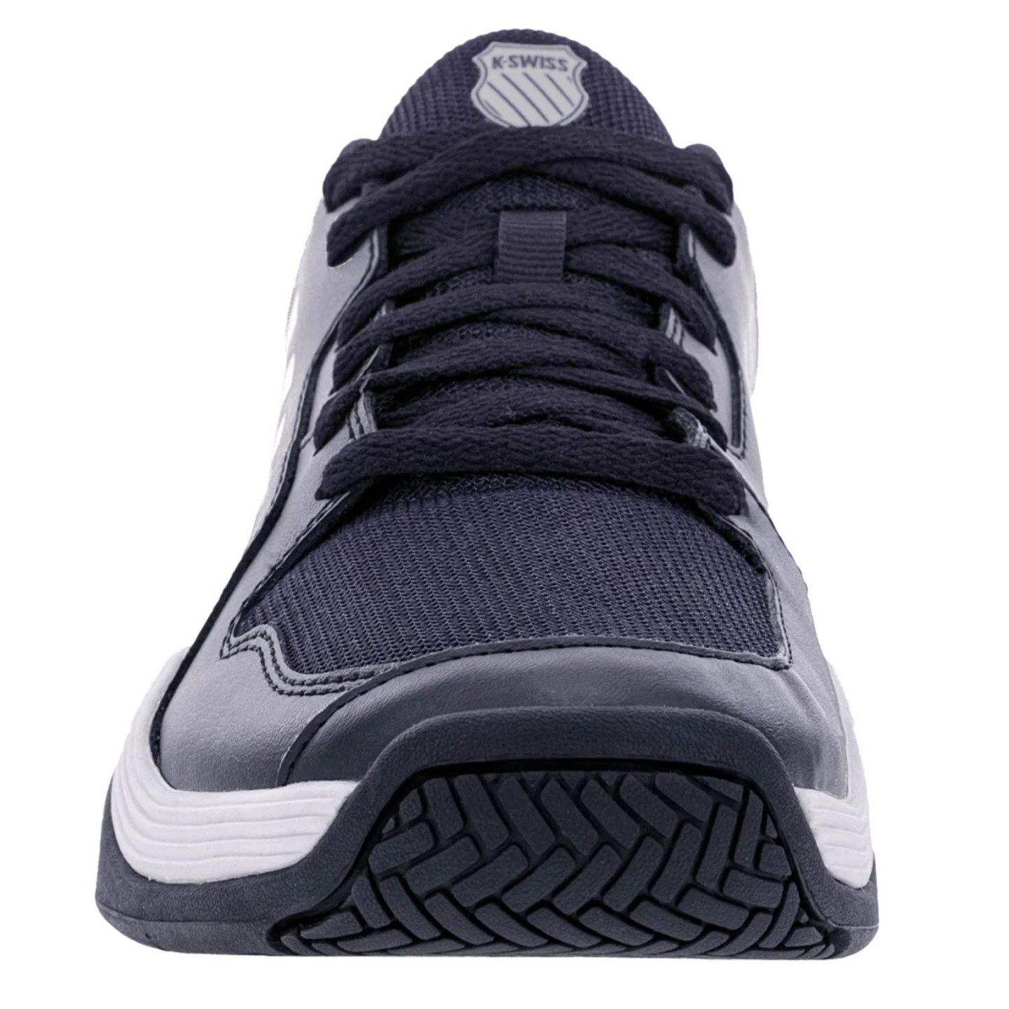Мужское пальто K-Swiss Court Express Pickleball Shoe (Peacoat/White/Silver), цвет: Белый — фото 3