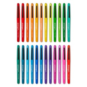 KINGART Felt Tip Pens 24 Colors - 1 of 4