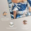 Art Remedy Great Wave Dress Fashion and Glam Wall Art Framed - 4 of 4