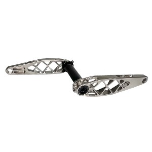 5Dev Titanium Cranks, 167.5mm, DUB Spindle, Raw - 1 of 1