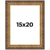 PosterPalooza | Museum Gold Picture Frame - UV Acrylic, Foam Board Backing, Hanging Hardware - 2 of 4