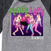 JoJo Siwa Peace Love Dance  - Athletic Heather/Heather Black - 5T - 2 of 3
