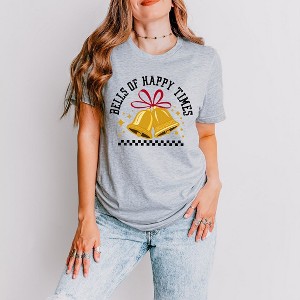 Simply Sage Market Women's Bells Of Happy Times Short Sleeve Graphic Tee - 1 of 4