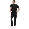 Medichic Men Scrubs Set - Stretch V-Neck Scrub Top with 7-Pocket Pants Workwear - 2 of 4