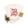 Simply Sage Market Women's Whimsical Let's Get Jolly Short Sleeve Garment Dyed Tee - image 3 of 4