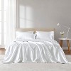6 Pcs Solid Wrinkle-Free Satin Sheet Set, Silky Soft Touch Frezz-Reduce Luxury Sheets, OEKO-TEX Certified Premium Bedding Set - 3 of 4
