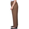 Alfred Dunner , Petite Women's Classic Signature Elastic Waist Textured Trousers - 4 of 4