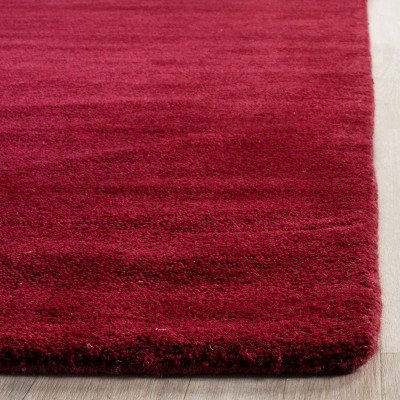 Himalaya Red Handmade Wool 6' x 9' Area Rug