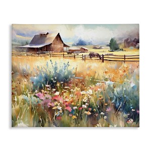 Stupell Industries Horse in Farmhouse Meadow, 24" x 30" - 1 of 4