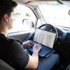 Mount-It! Car Table That Works as a Food Tray for Car and Car Desk for Laptop | Table Tray Fits on Any Steering Wheel Within Our Dimensions - 2 of 4
