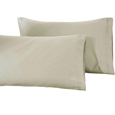 1500-Thread Count Cotton 2-Piece Pillowcase Set by Blue Nile Mills